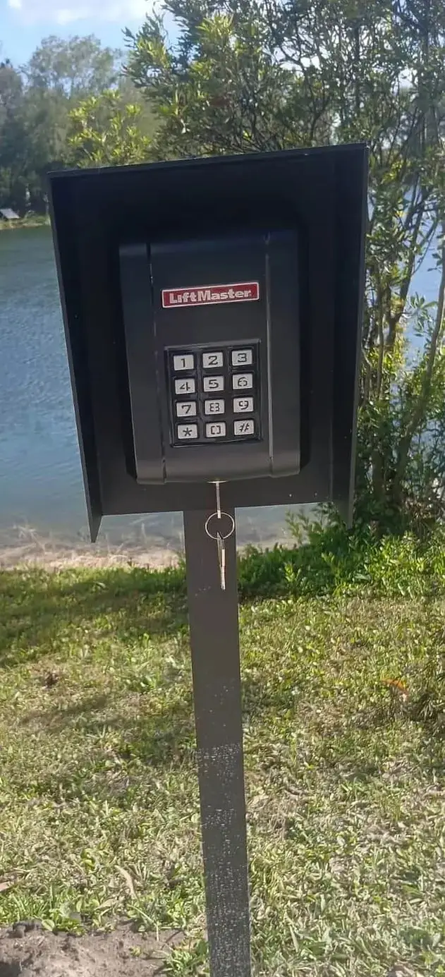 Gate Keypad Intercom Installation