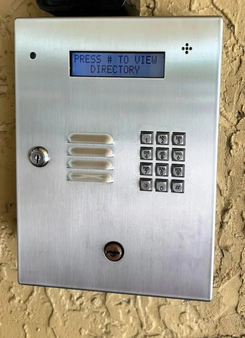 Telephone Entry System Repair