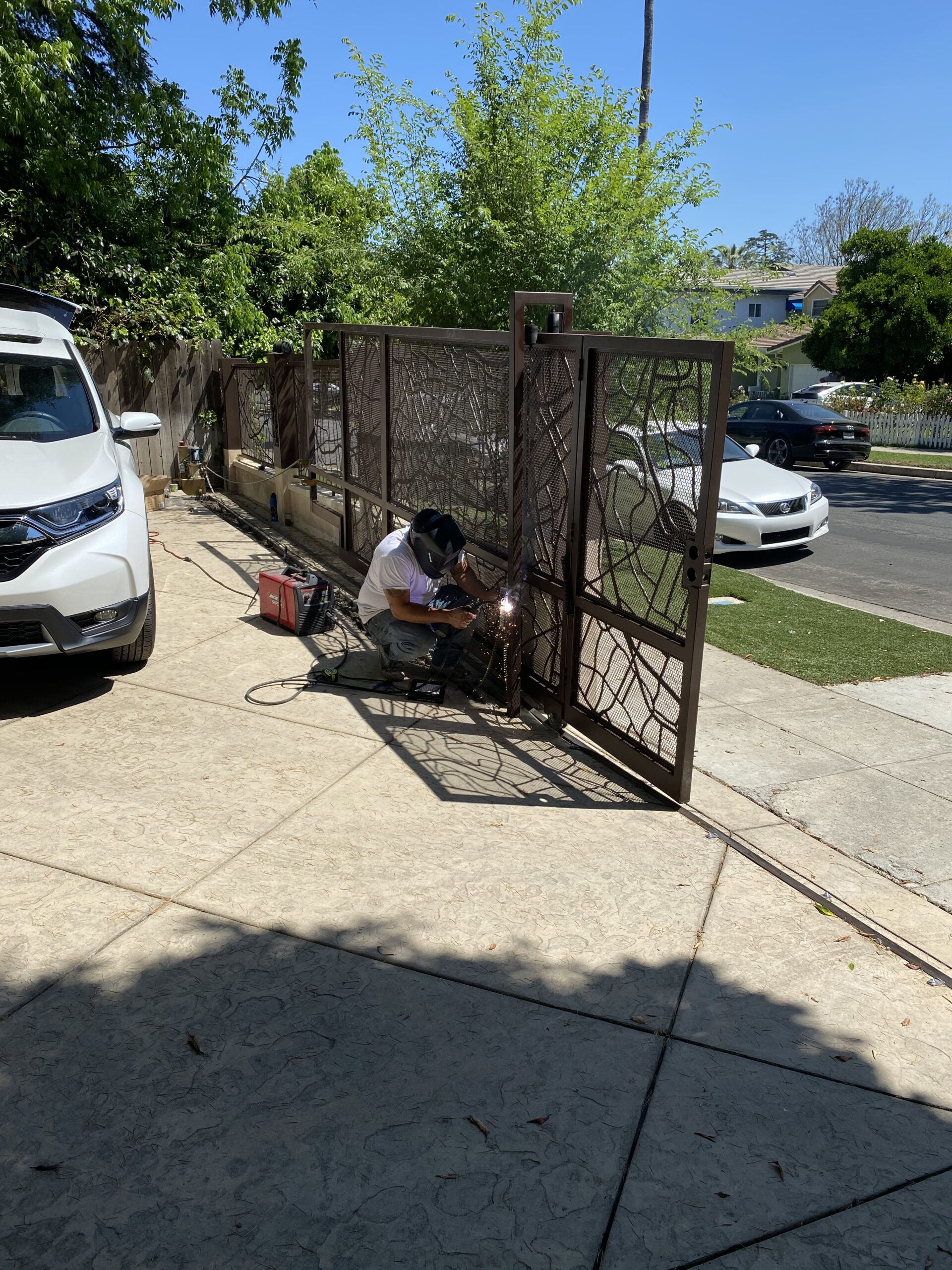 Gate installation